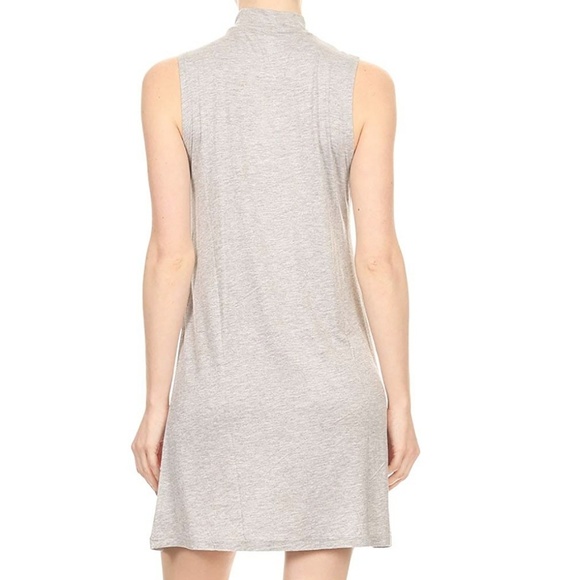 Summer dress light and soft turtleneck - Picture 4 of 4